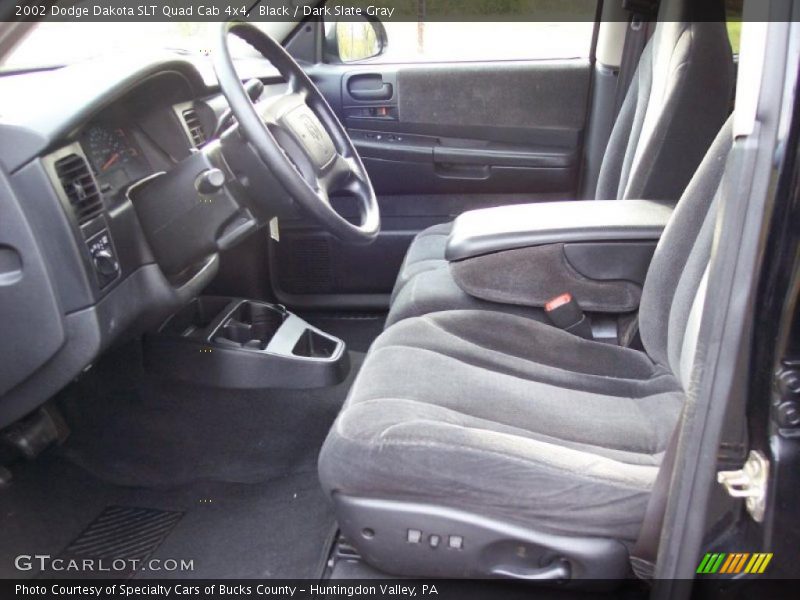  2002 Dakota SLT Quad Cab 4x4 Dark Slate Gray Interior