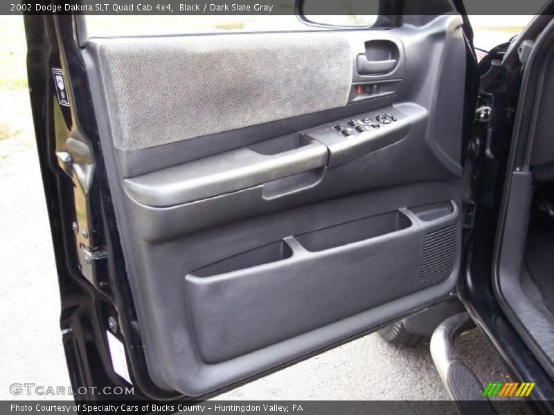  2002 Dakota SLT Quad Cab 4x4 Dark Slate Gray Interior
