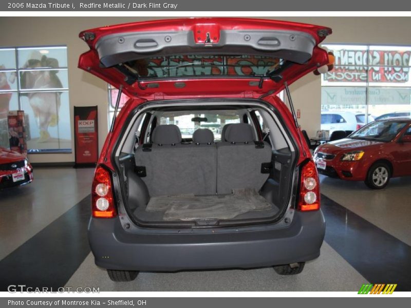 Redfire Metallic / Dark Flint Gray 2006 Mazda Tribute i