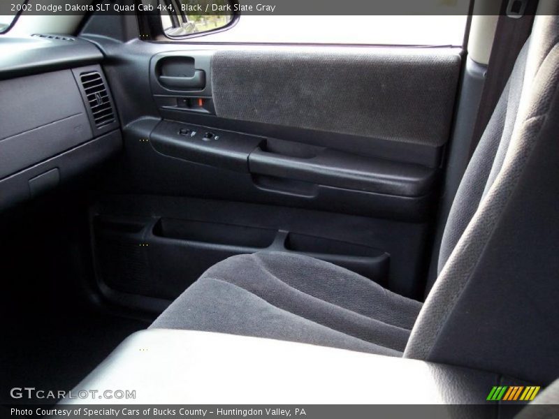 Black / Dark Slate Gray 2002 Dodge Dakota SLT Quad Cab 4x4