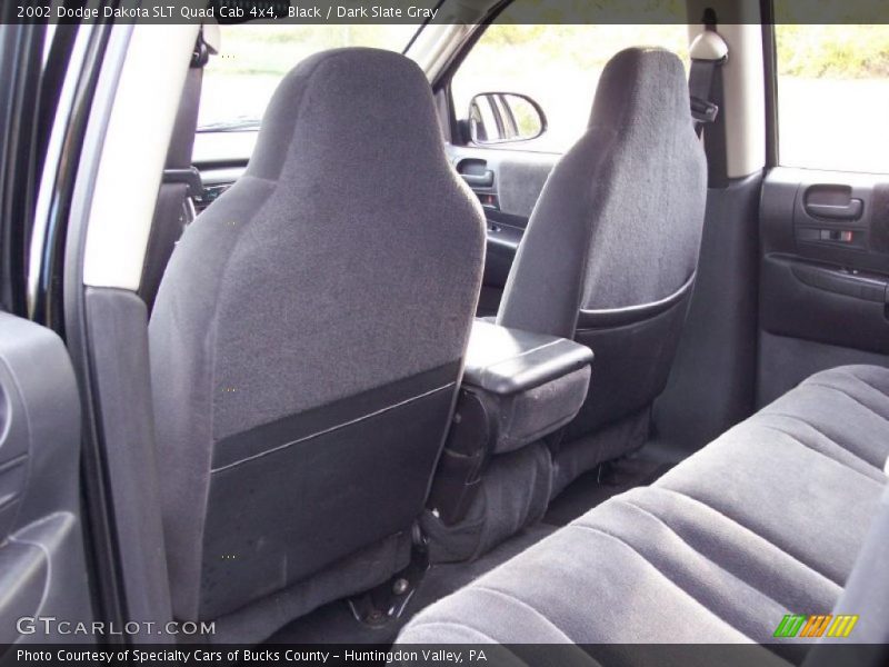  2002 Dakota SLT Quad Cab 4x4 Dark Slate Gray Interior