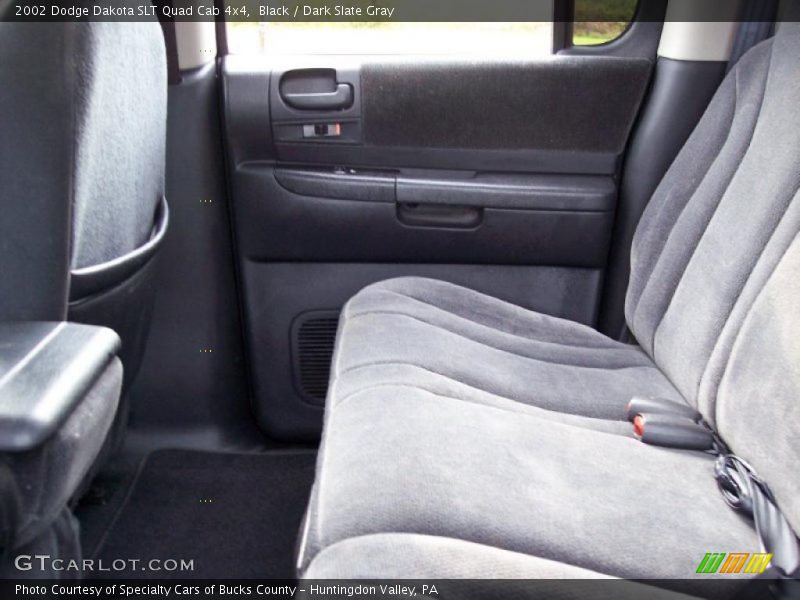 Black / Dark Slate Gray 2002 Dodge Dakota SLT Quad Cab 4x4