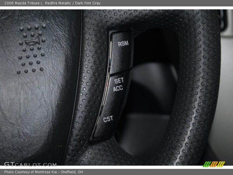 Redfire Metallic / Dark Flint Gray 2006 Mazda Tribute i