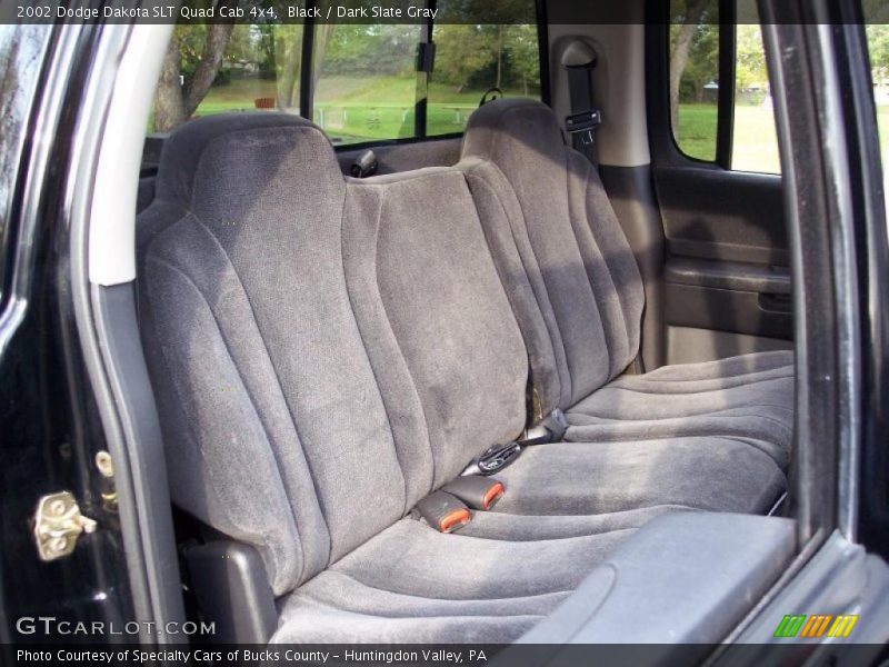 Black / Dark Slate Gray 2002 Dodge Dakota SLT Quad Cab 4x4