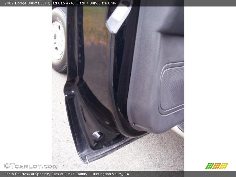 Black / Dark Slate Gray 2002 Dodge Dakota SLT Quad Cab 4x4