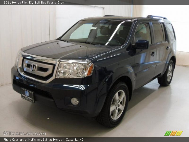 Bali Blue Pearl / Gray 2011 Honda Pilot EX