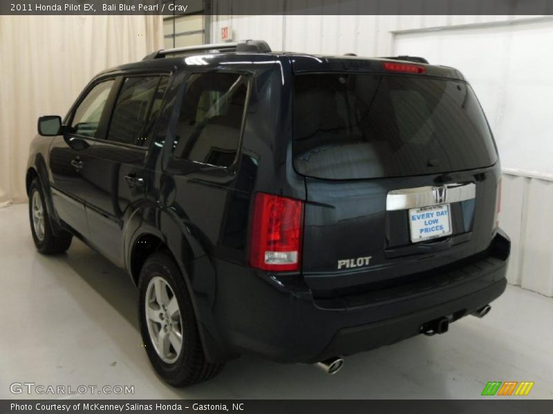 Bali Blue Pearl / Gray 2011 Honda Pilot EX