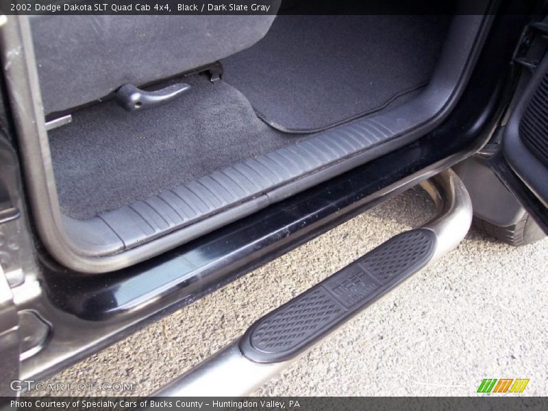 Black / Dark Slate Gray 2002 Dodge Dakota SLT Quad Cab 4x4