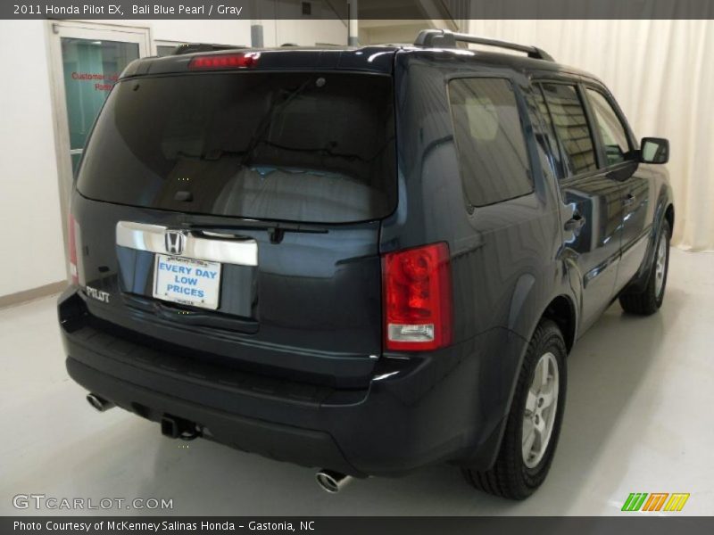 Bali Blue Pearl / Gray 2011 Honda Pilot EX