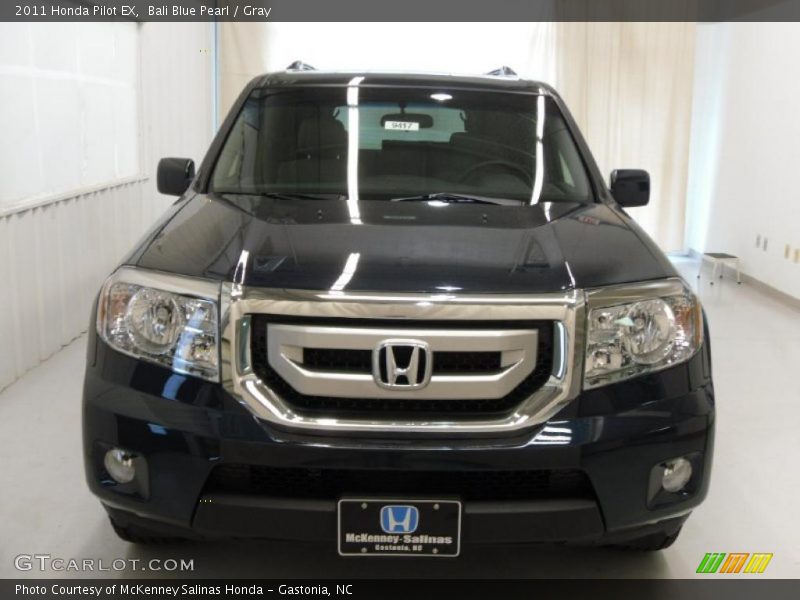 Bali Blue Pearl / Gray 2011 Honda Pilot EX