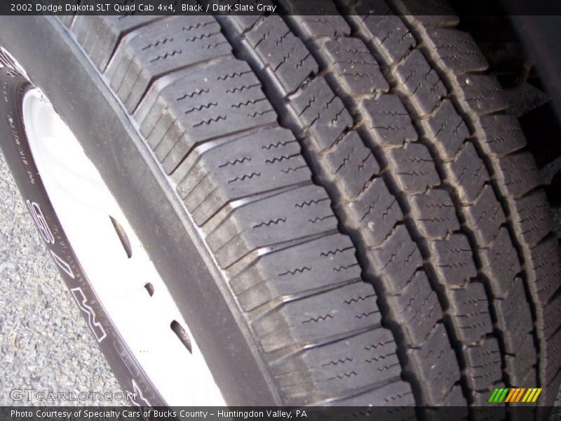 Black / Dark Slate Gray 2002 Dodge Dakota SLT Quad Cab 4x4