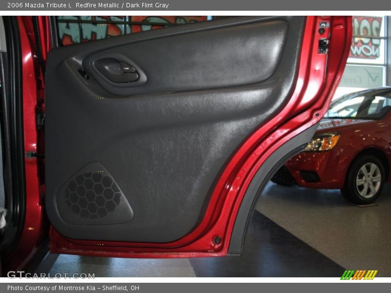 Redfire Metallic / Dark Flint Gray 2006 Mazda Tribute i