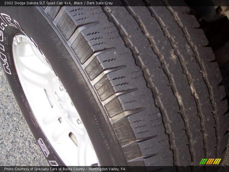 Black / Dark Slate Gray 2002 Dodge Dakota SLT Quad Cab 4x4