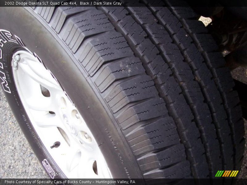 Black / Dark Slate Gray 2002 Dodge Dakota SLT Quad Cab 4x4