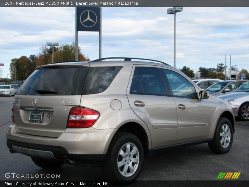 Desert Silver Metallic / Macadamia 2007 Mercedes-Benz ML 350 4Matic