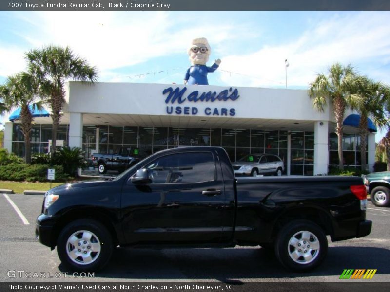 Black / Graphite Gray 2007 Toyota Tundra Regular Cab