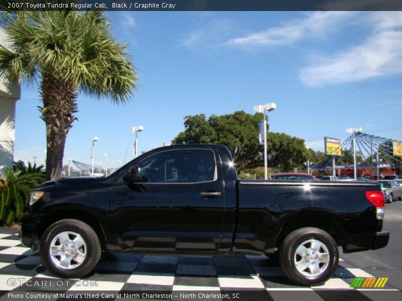 Black / Graphite Gray 2007 Toyota Tundra Regular Cab