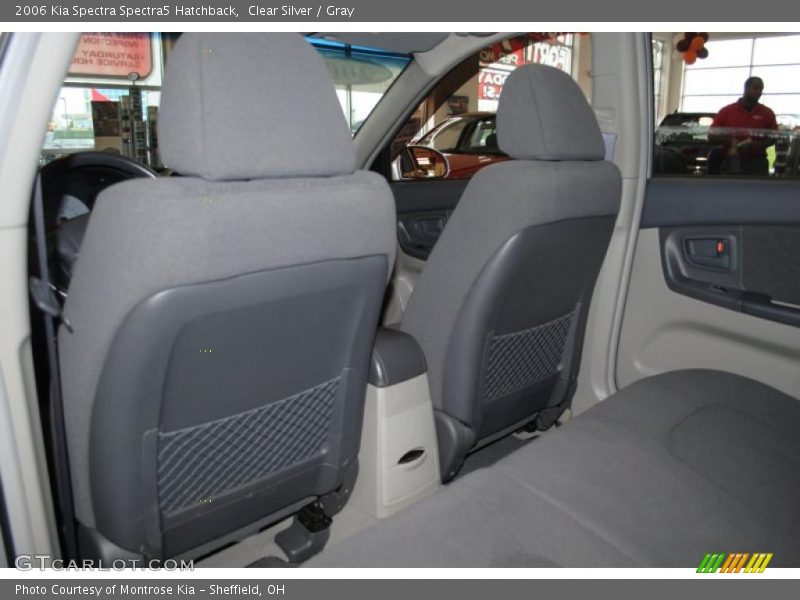  2006 Spectra Spectra5 Hatchback Gray Interior
