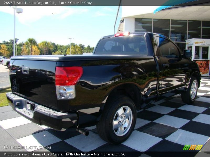 Black / Graphite Gray 2007 Toyota Tundra Regular Cab
