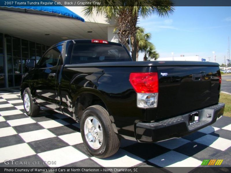 Black / Graphite Gray 2007 Toyota Tundra Regular Cab