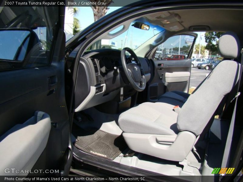 Black / Graphite Gray 2007 Toyota Tundra Regular Cab