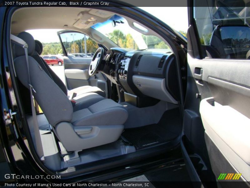 Black / Graphite Gray 2007 Toyota Tundra Regular Cab