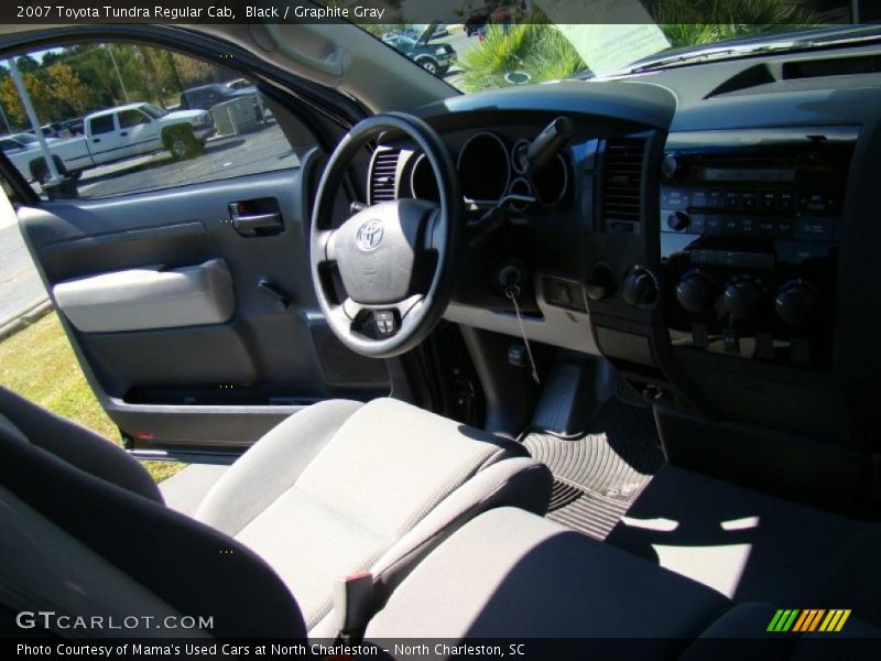 Black / Graphite Gray 2007 Toyota Tundra Regular Cab