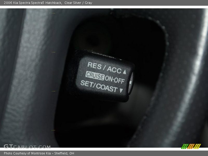 Clear Silver / Gray 2006 Kia Spectra Spectra5 Hatchback