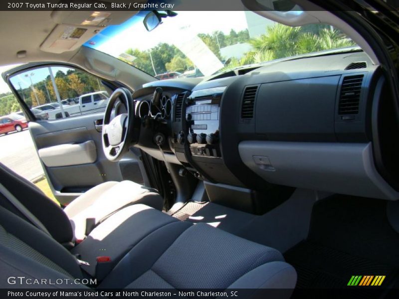 Black / Graphite Gray 2007 Toyota Tundra Regular Cab