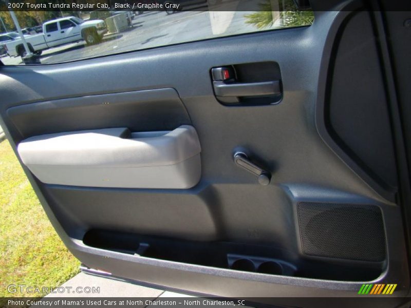 Black / Graphite Gray 2007 Toyota Tundra Regular Cab