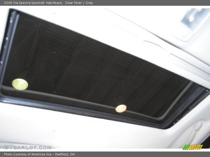 Clear Silver / Gray 2006 Kia Spectra Spectra5 Hatchback
