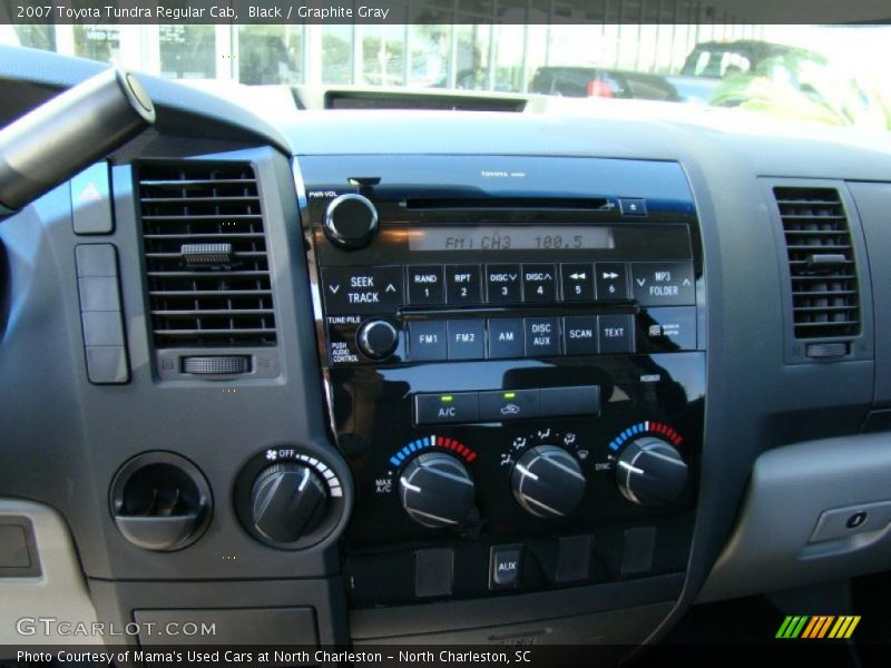 Black / Graphite Gray 2007 Toyota Tundra Regular Cab