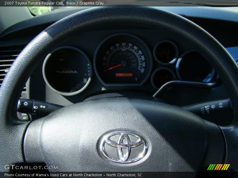 Black / Graphite Gray 2007 Toyota Tundra Regular Cab