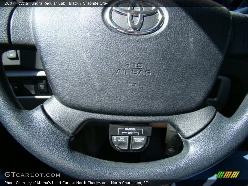 Black / Graphite Gray 2007 Toyota Tundra Regular Cab