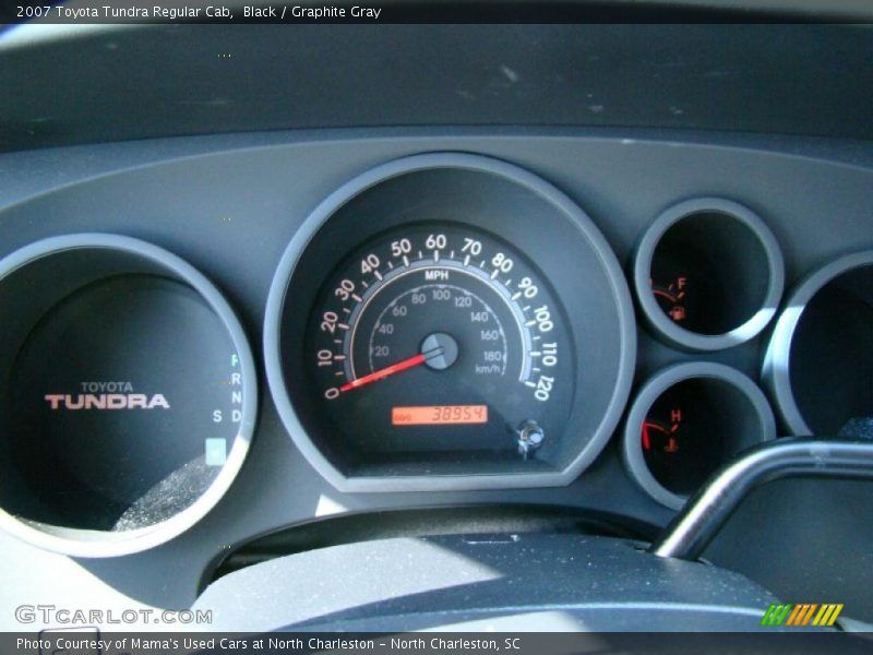 Black / Graphite Gray 2007 Toyota Tundra Regular Cab
