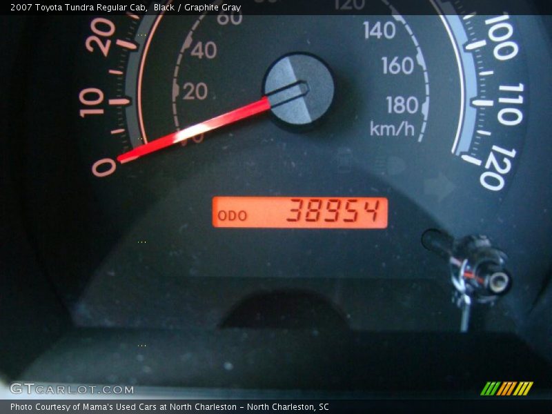 Black / Graphite Gray 2007 Toyota Tundra Regular Cab