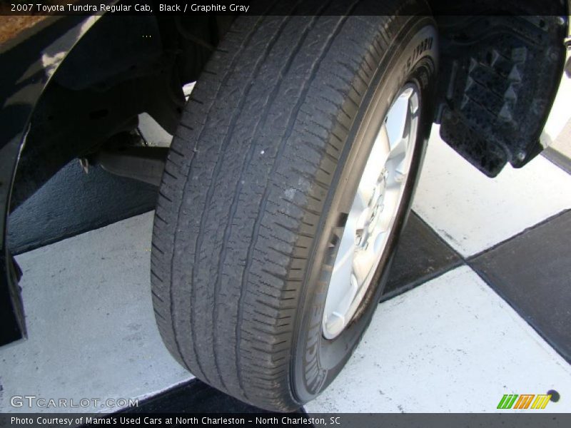 Black / Graphite Gray 2007 Toyota Tundra Regular Cab