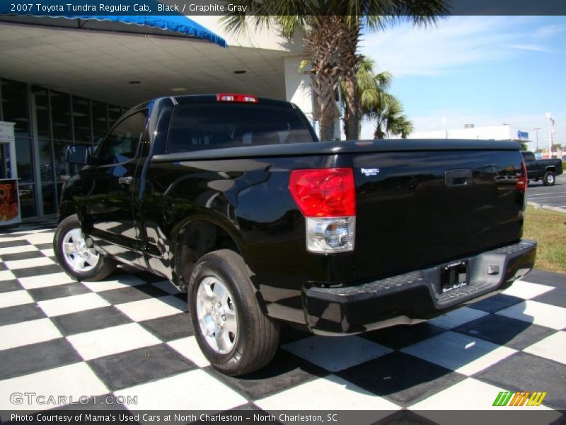 Black / Graphite Gray 2007 Toyota Tundra Regular Cab
