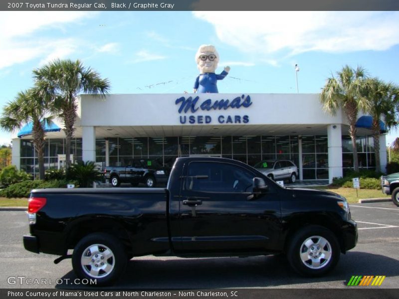 Black / Graphite Gray 2007 Toyota Tundra Regular Cab