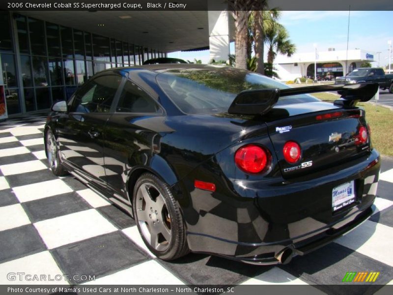 Black / Ebony 2006 Chevrolet Cobalt SS Supercharged Coupe