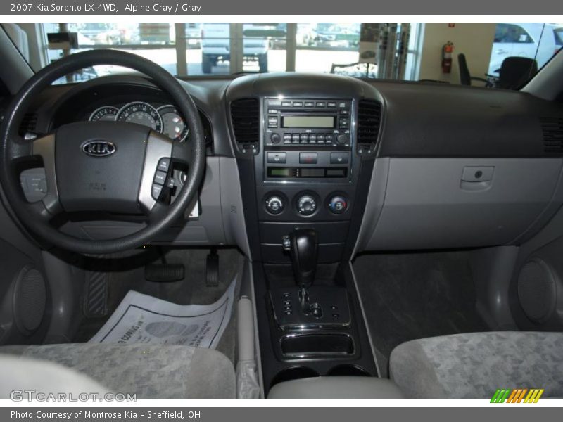 Dashboard of 2007 Sorento LX 4WD
