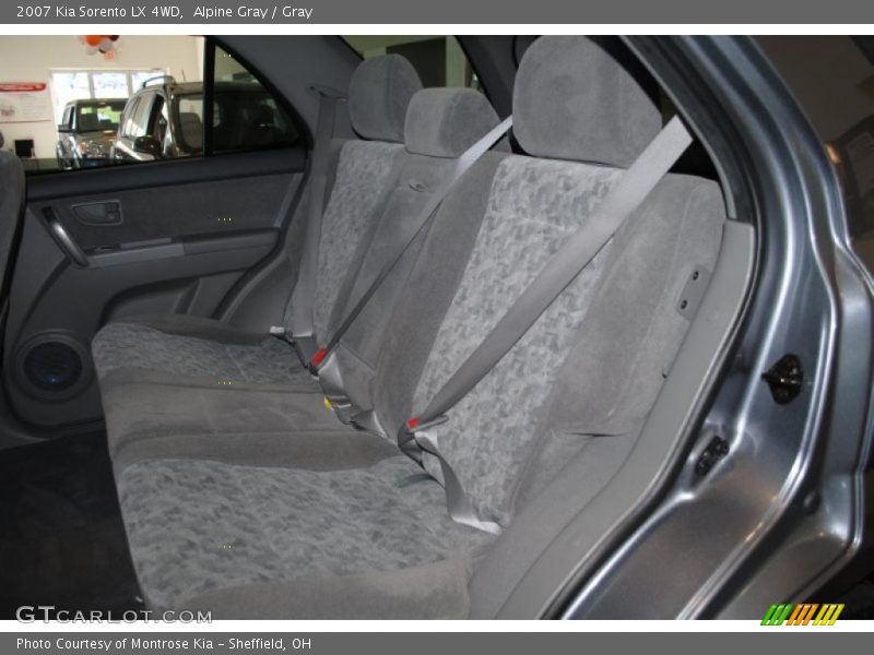  2007 Sorento LX 4WD Gray Interior