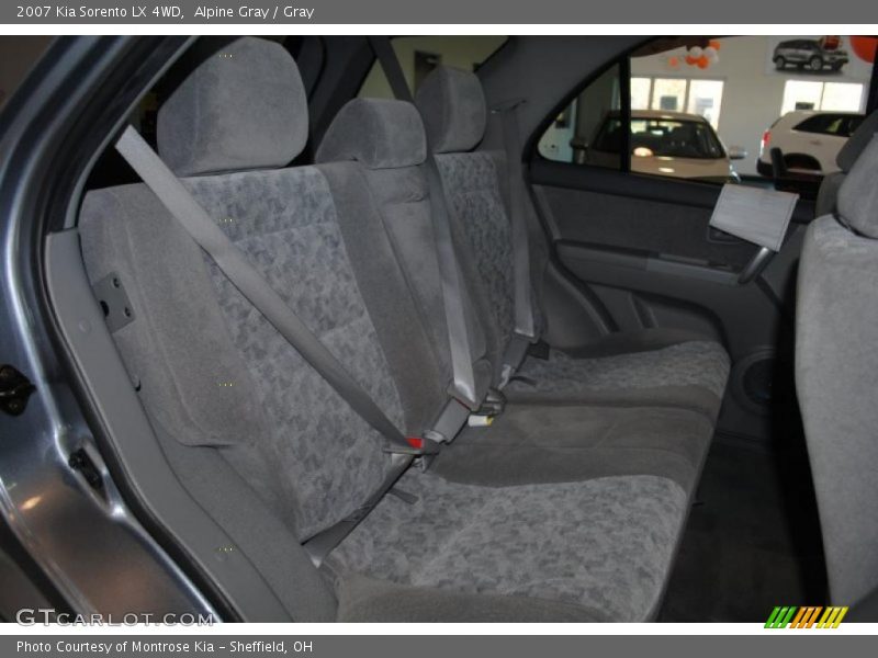  2007 Sorento LX 4WD Gray Interior