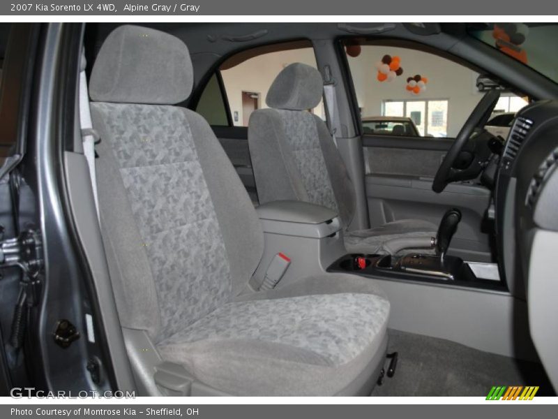  2007 Sorento LX 4WD Gray Interior