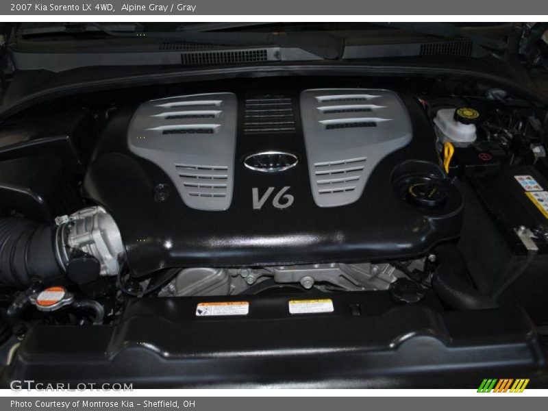  2007 Sorento LX 4WD Engine - 3.8 Liter DOHC 24 Valve V6