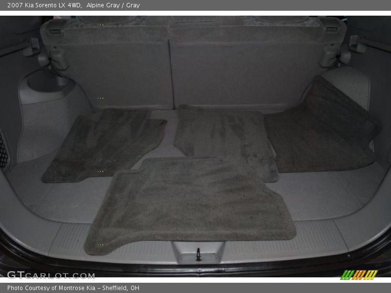  2007 Sorento LX 4WD Trunk