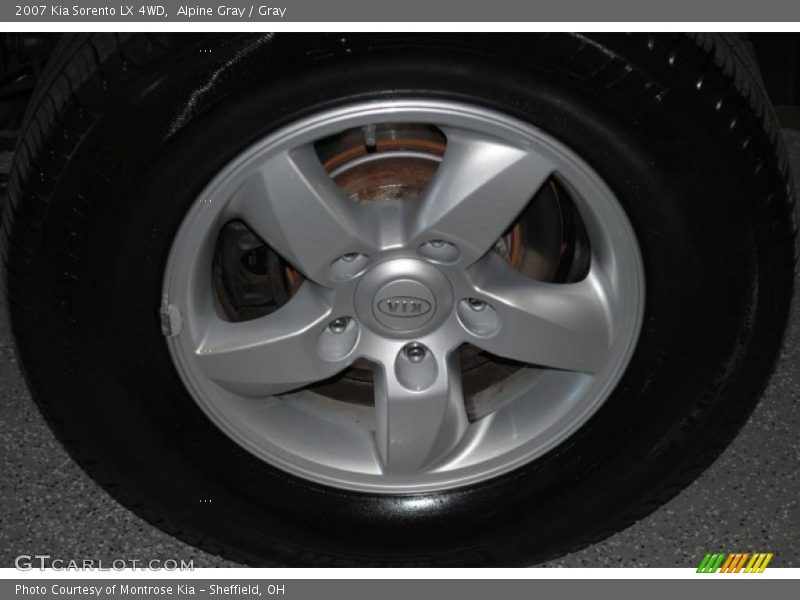  2007 Sorento LX 4WD Wheel