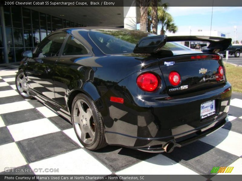 Black / Ebony 2006 Chevrolet Cobalt SS Supercharged Coupe