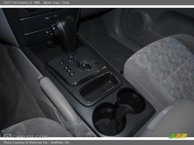 Alpine Gray / Gray 2007 Kia Sorento LX 4WD