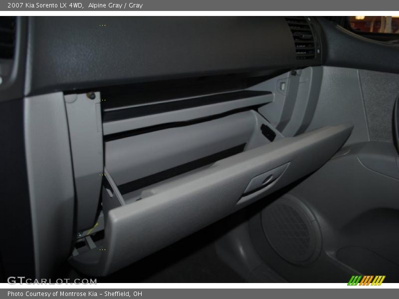 Alpine Gray / Gray 2007 Kia Sorento LX 4WD